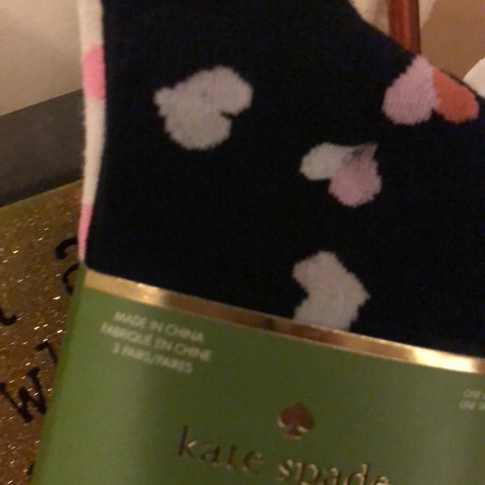 💎♠️🧦NWT • Kate Spade • Crew Socks 💎🧦♠️ - Picture 4 of 8